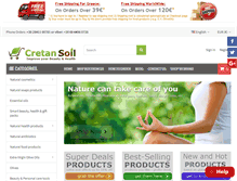 Tablet Screenshot of cretansoil.com